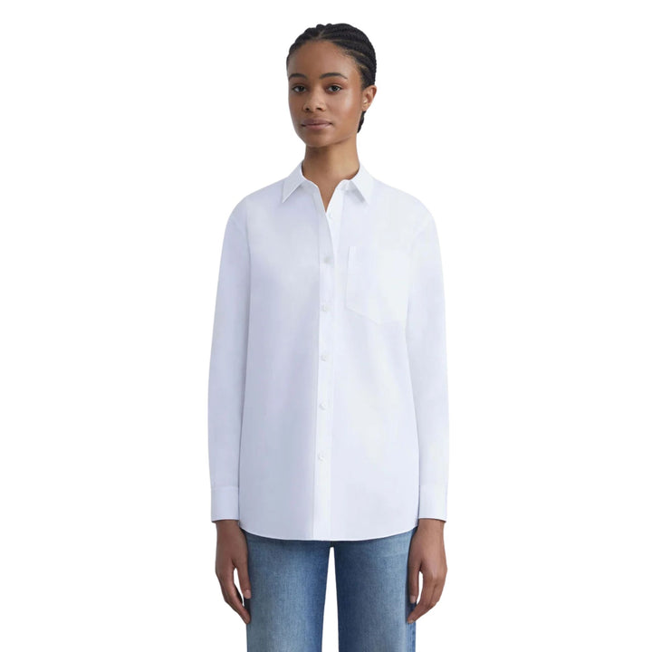 Boyfriend Oversized Shirt with Pocket