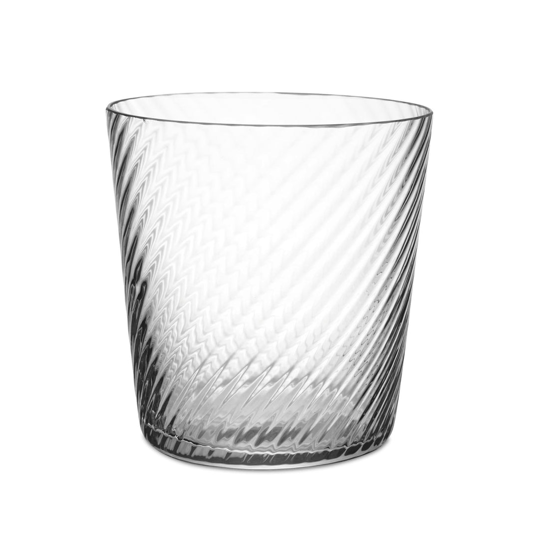 Lando Clear Twist Double Old Fashioned Glass