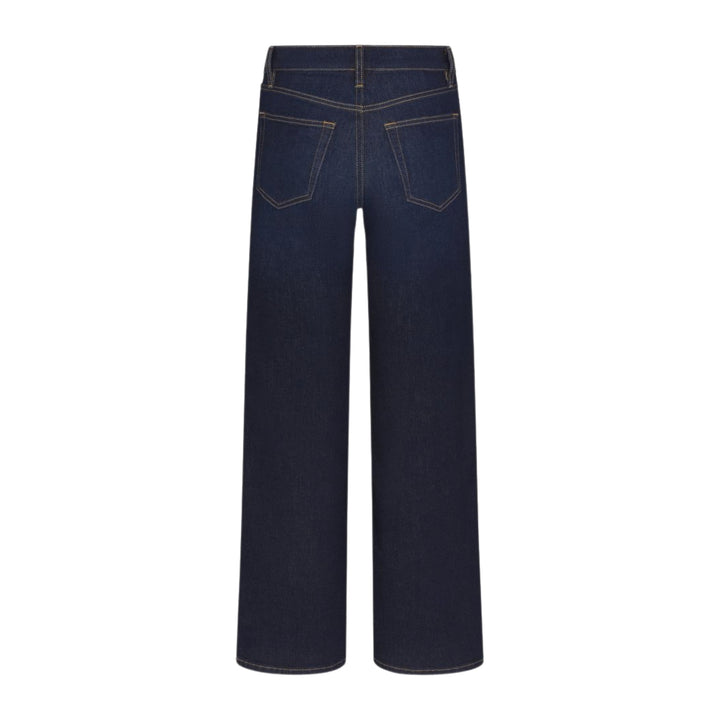 Le Slim Palazzo Exposed Button in Fairway