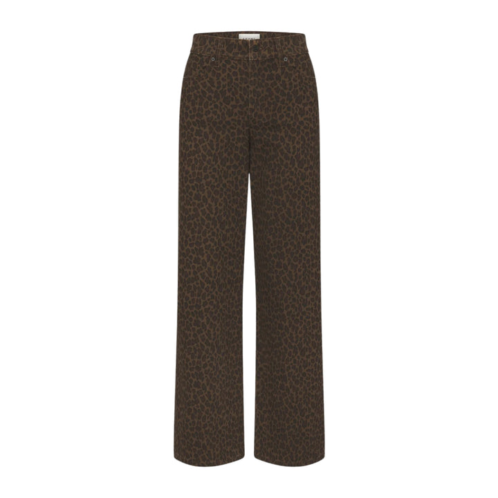 Le Slim Palazzo in Leopard
