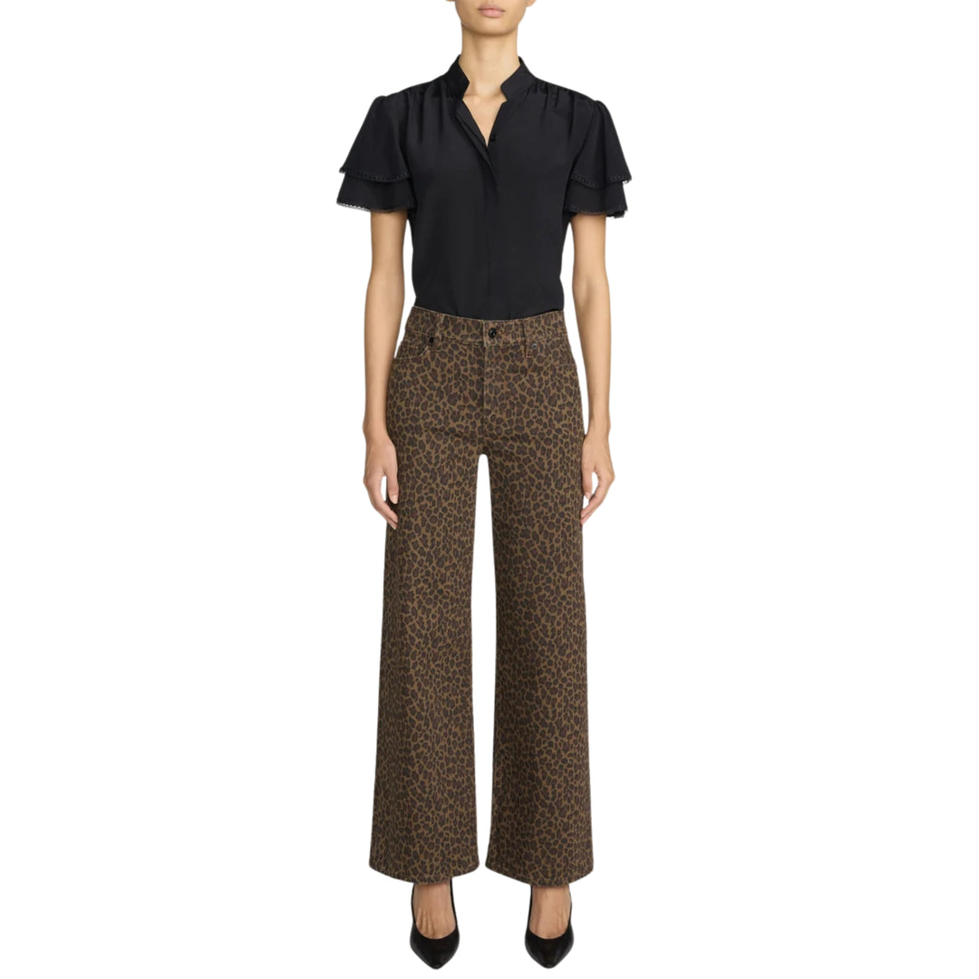 Le Slim Palazzo in Leopard