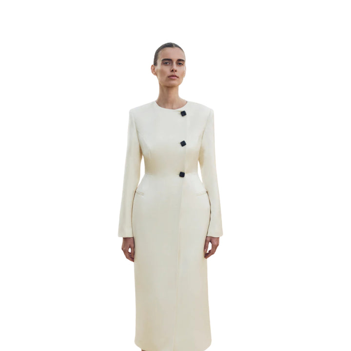 Leeta Coat in Creme