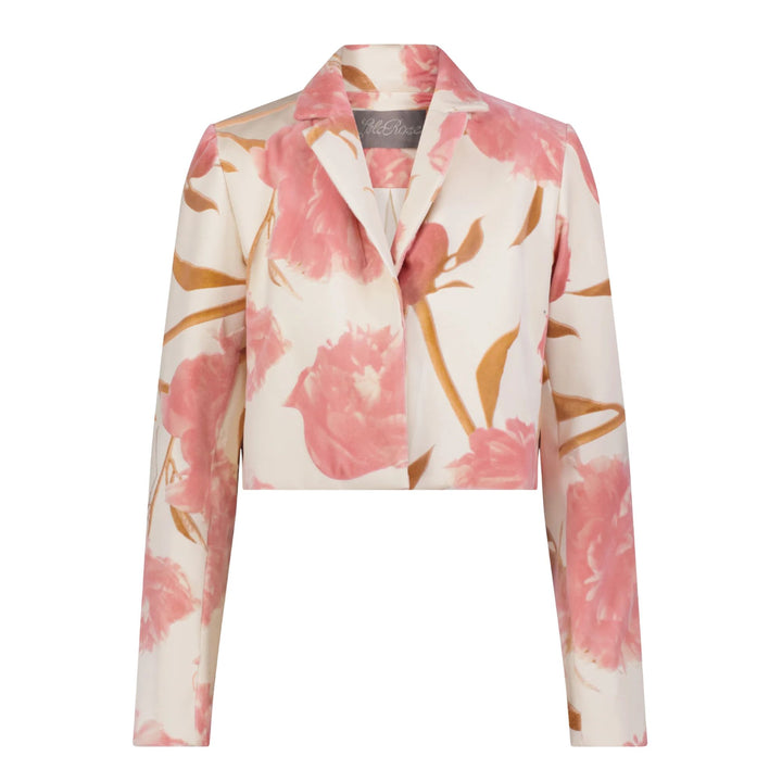 Cropped Tucked Jacket