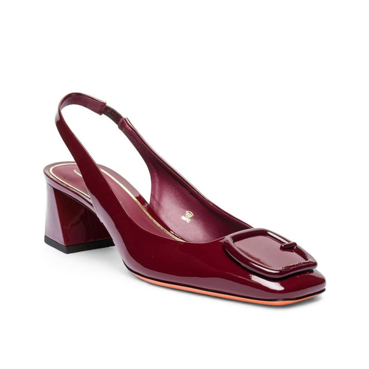 Lemon Patent Slingback