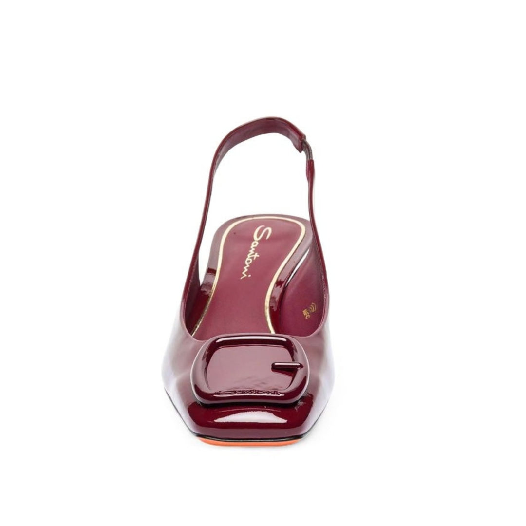Lemon Patent Slingback