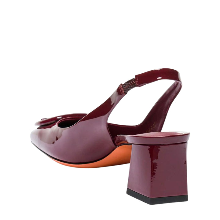 Lemon Patent Slingback