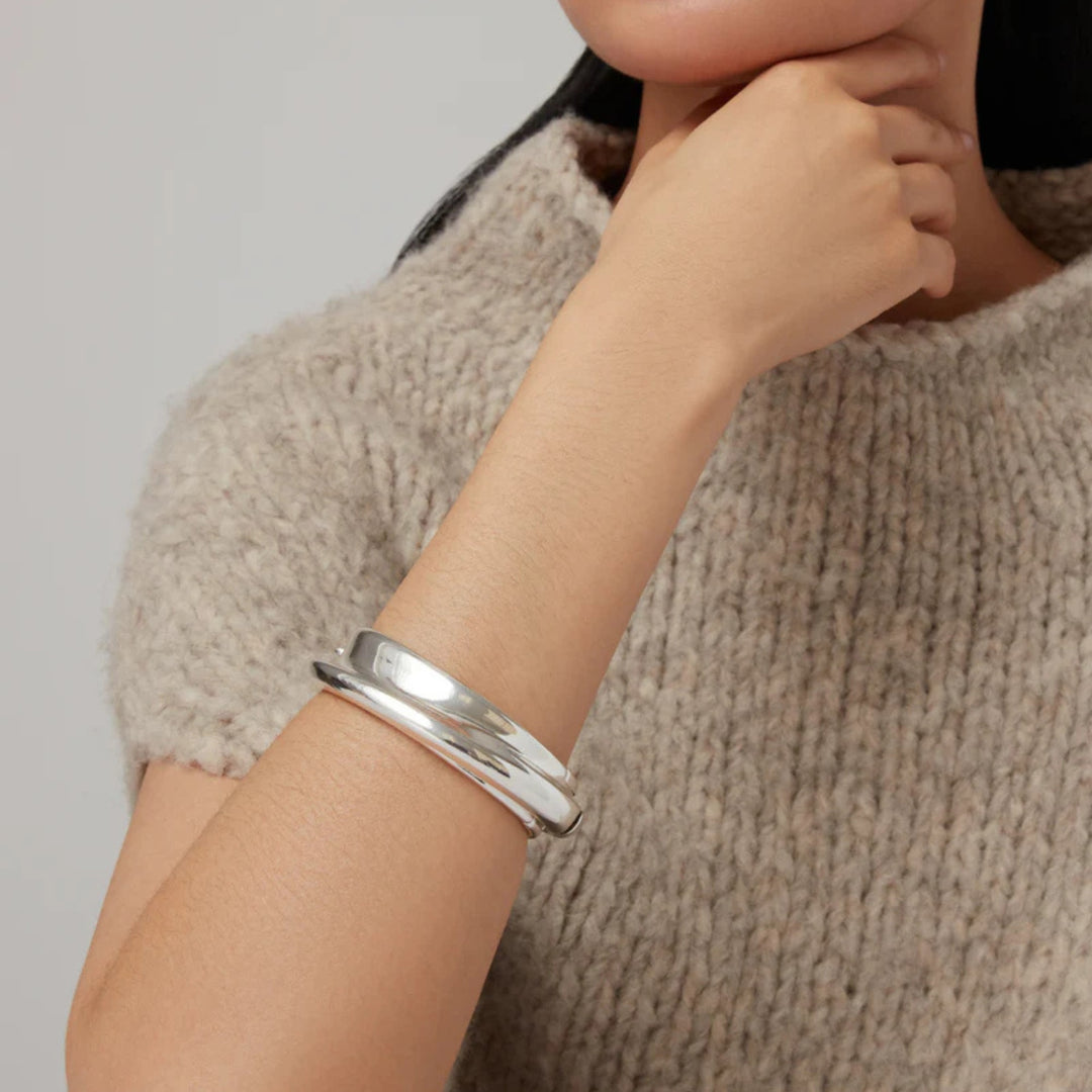 Lennon Bangle - Silver