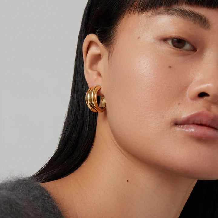 Lennon Hoops - Gold