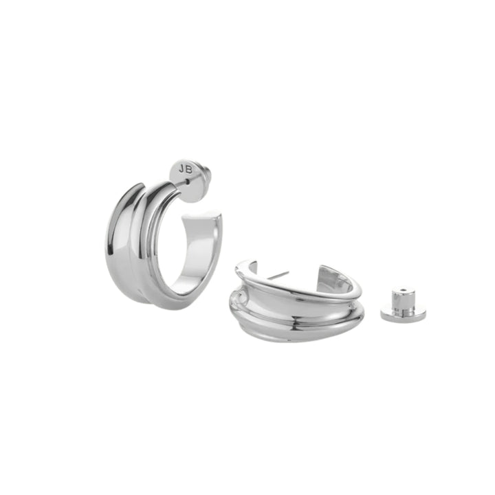 Lennon Hoops - Silver