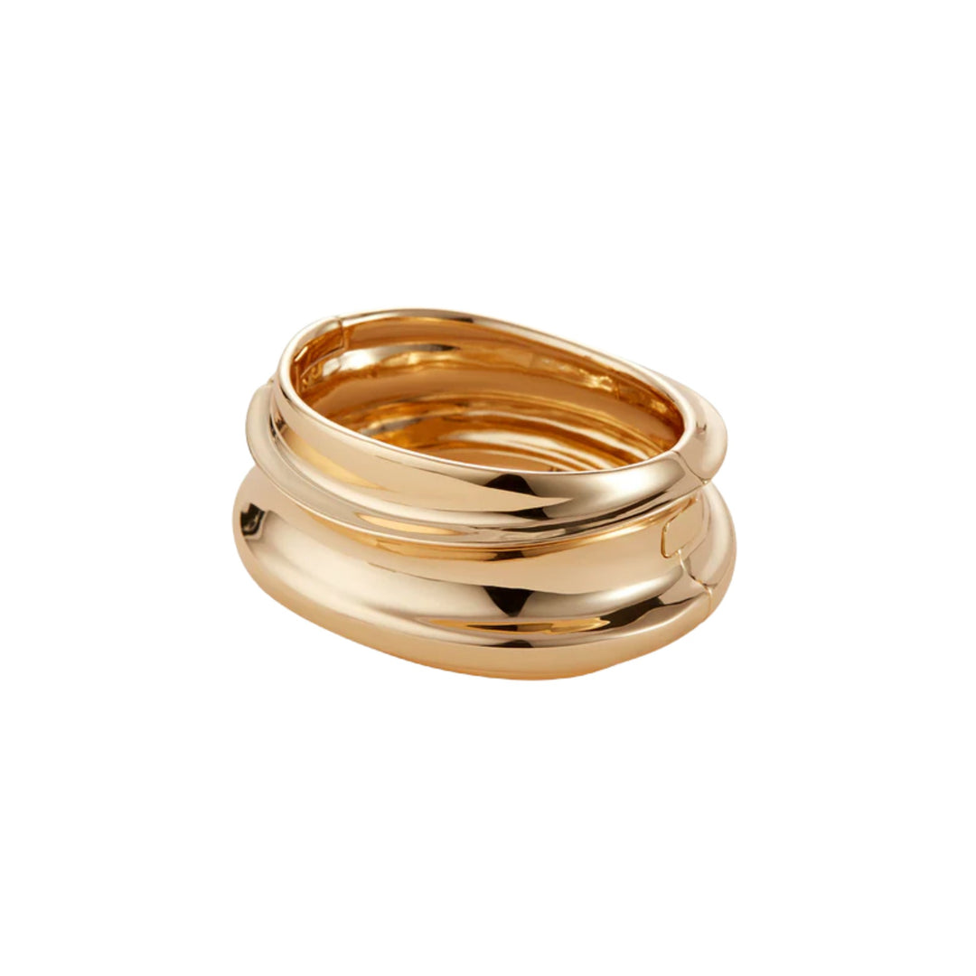 Lennon Mega Bangle - Gold