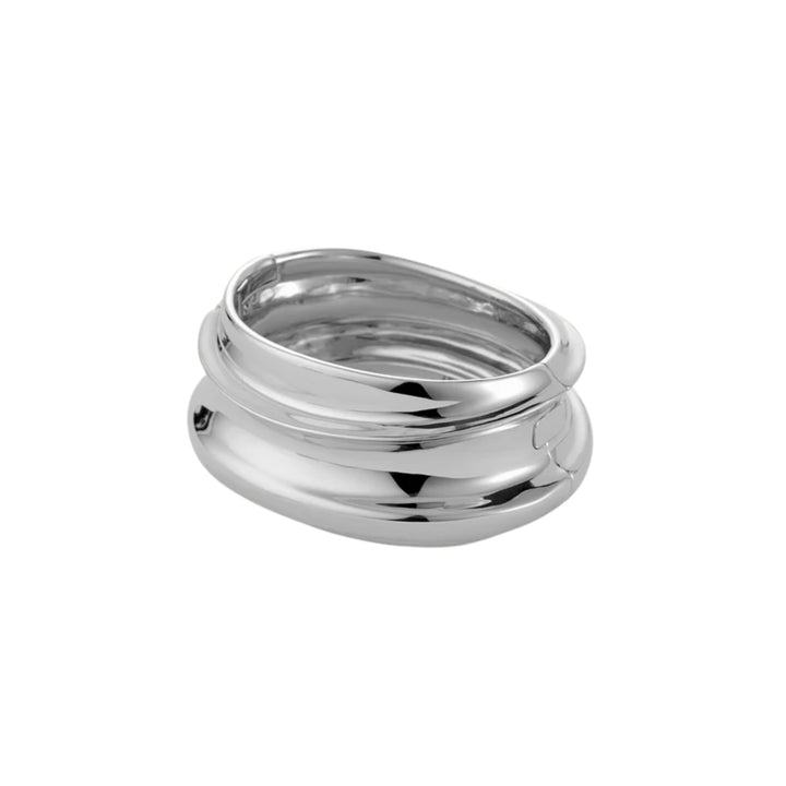 Lennon Mega Bangle - Silver
