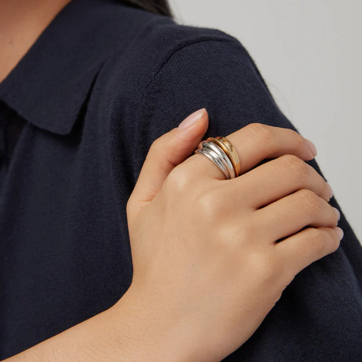 Lennon Ring - 6 - Two-Tone
