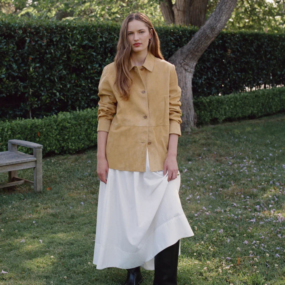 Suede Lennox Jacket