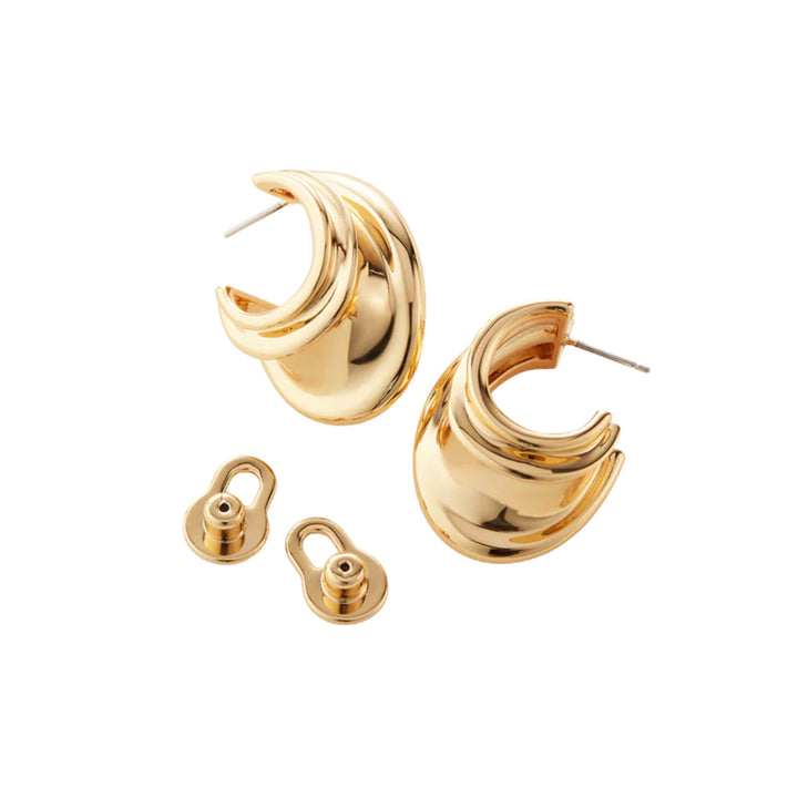Leona Hoops - Gold