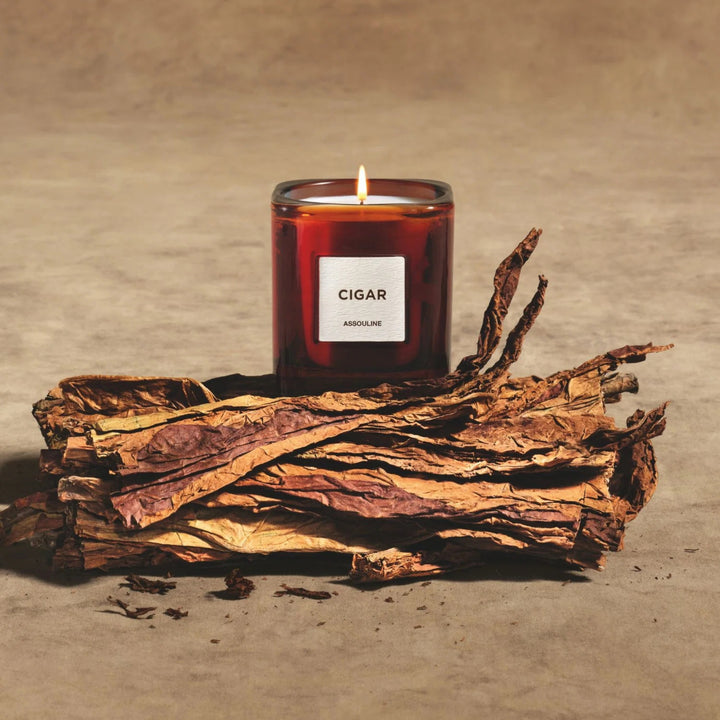 Library Candle - Cigar