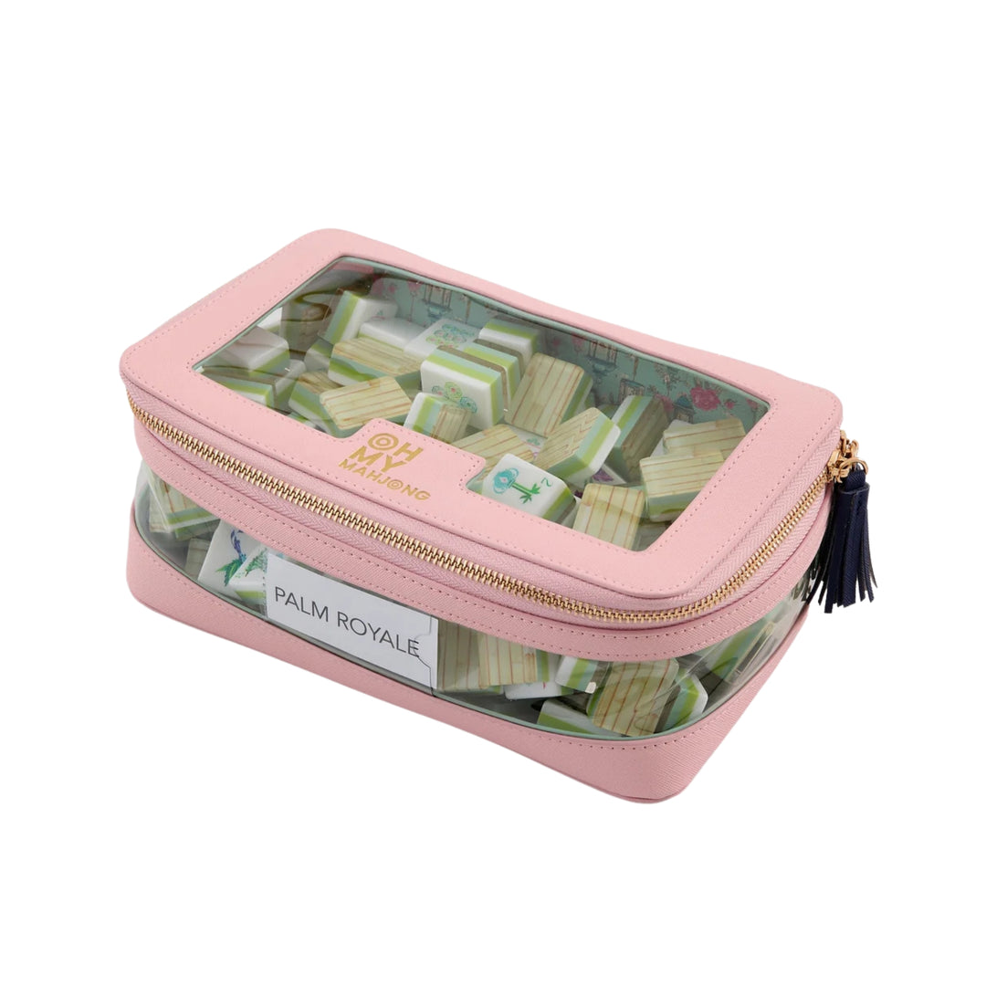 Light Pink Tile Storage Bag