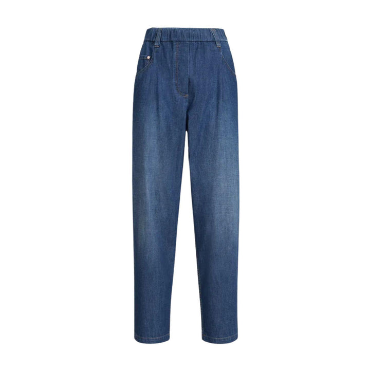 Lightweight Denim Pull-On Jeans