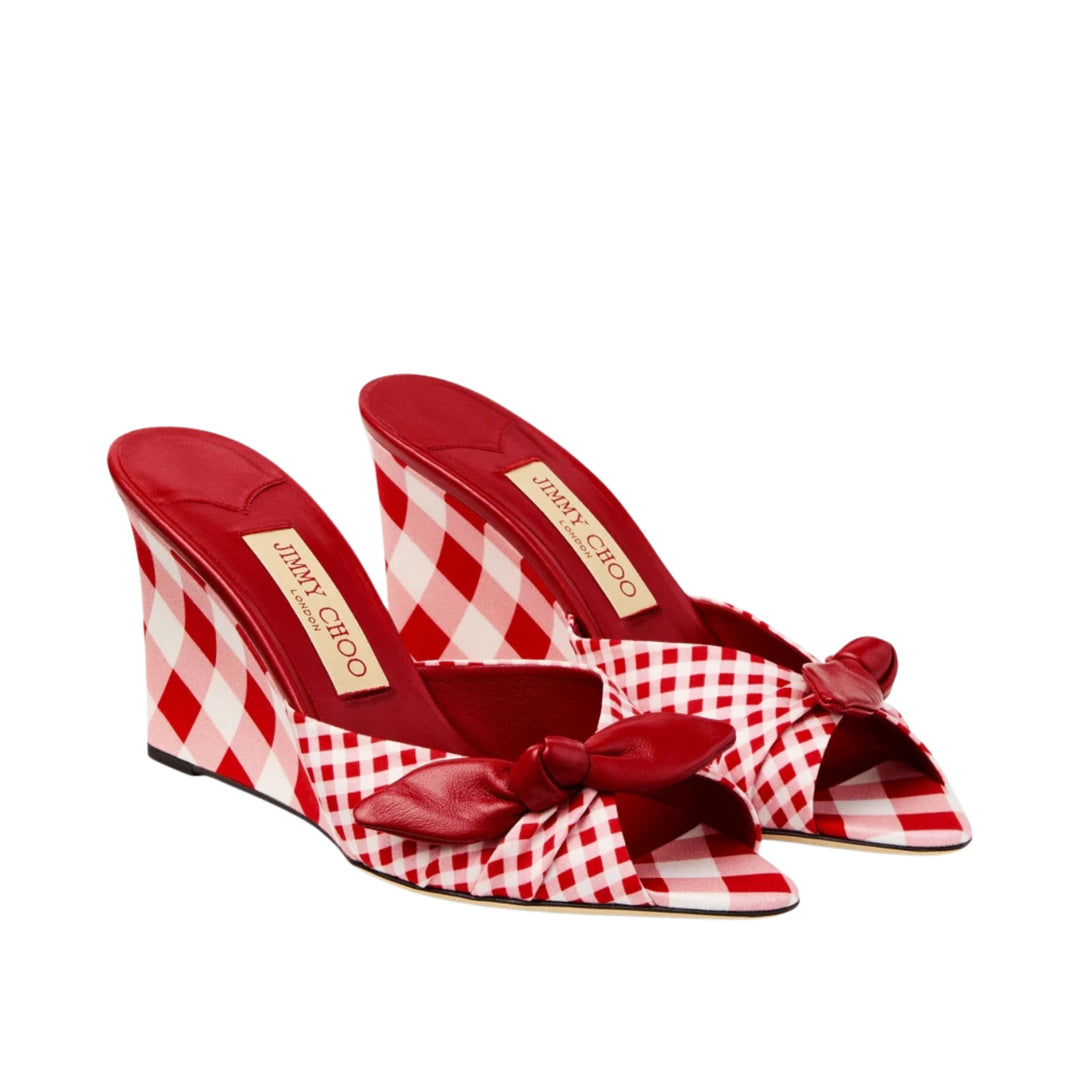 Livi Wedge 85 in Ruby Red Mix