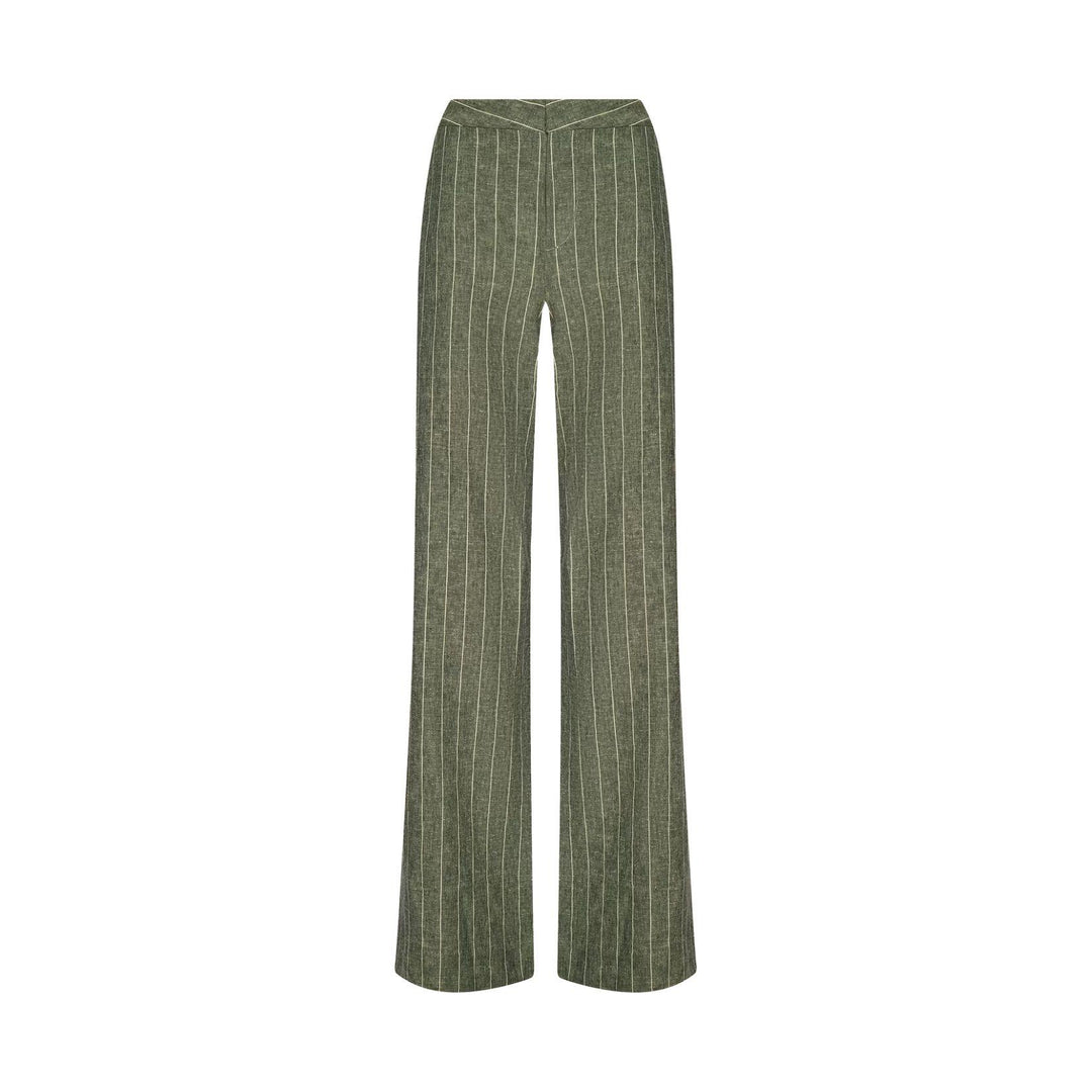 Livvy Linen-Blend Trouser