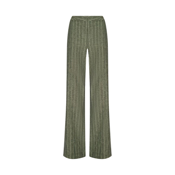 Livvy Linen-Blend Trouser