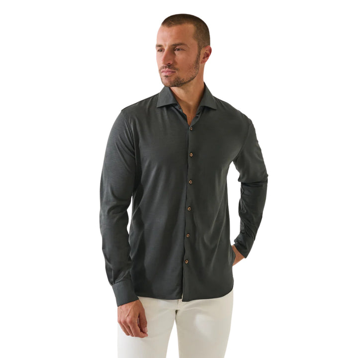 Long Sleeve Wool Shirt