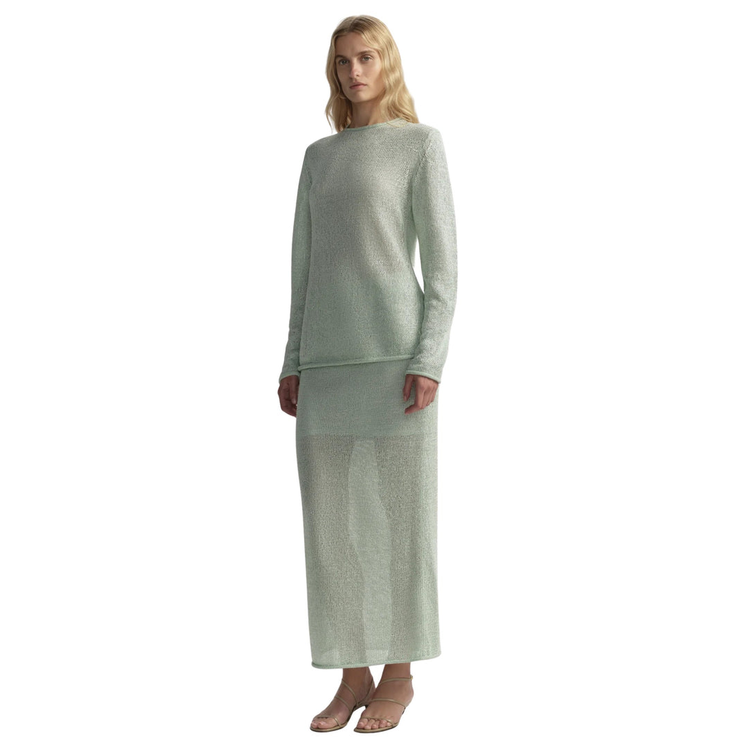 Loren Skirt in Pale Mint