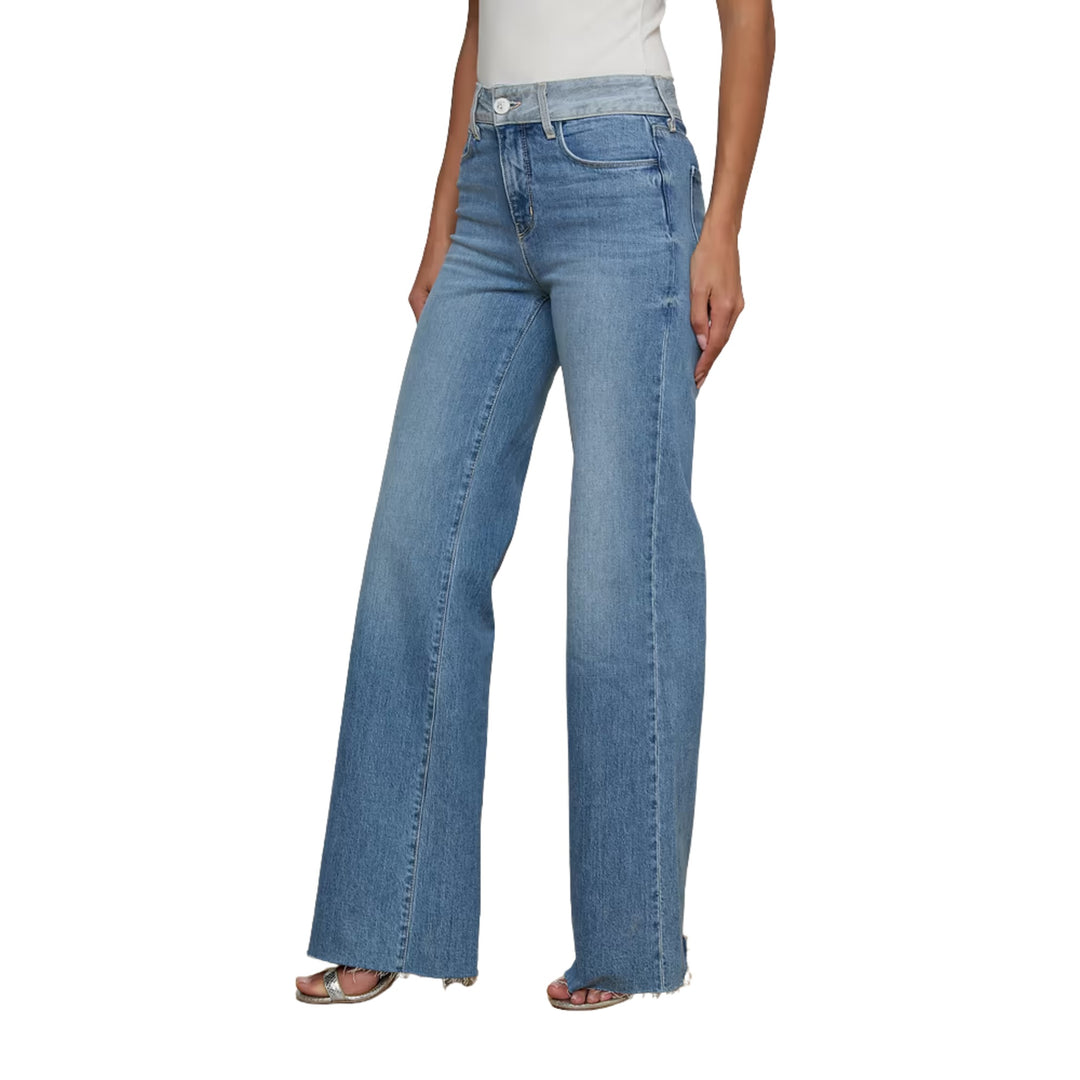 Louane High Rise Wide Leg Flare in Bexley