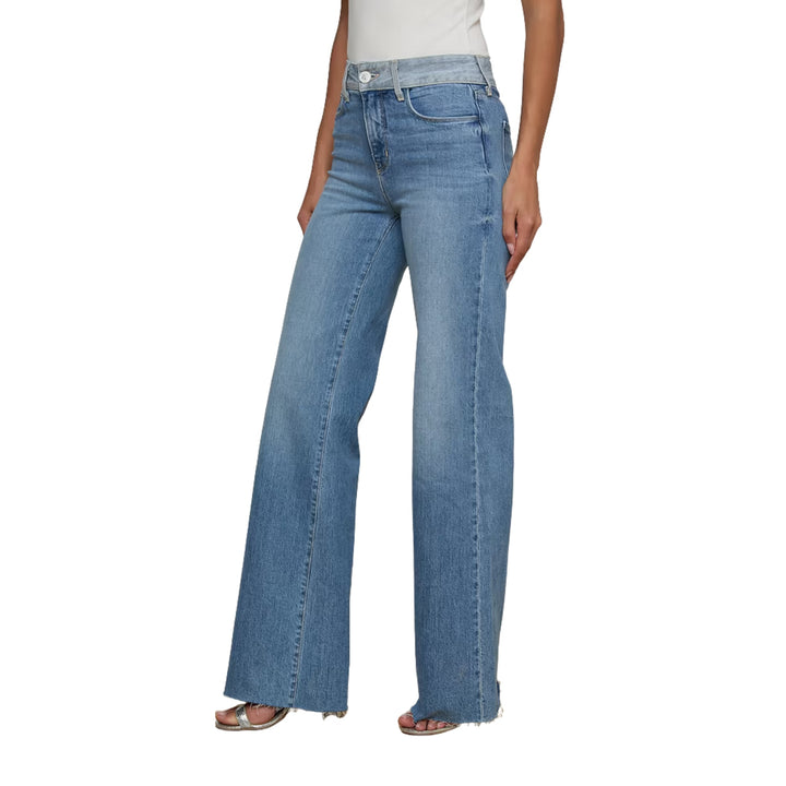 Louane High Rise Wide Leg Flare in Bexley
