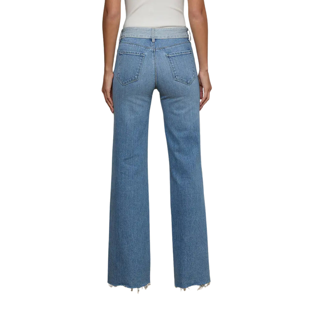 Louane High Rise Wide Leg Flare in Bexley