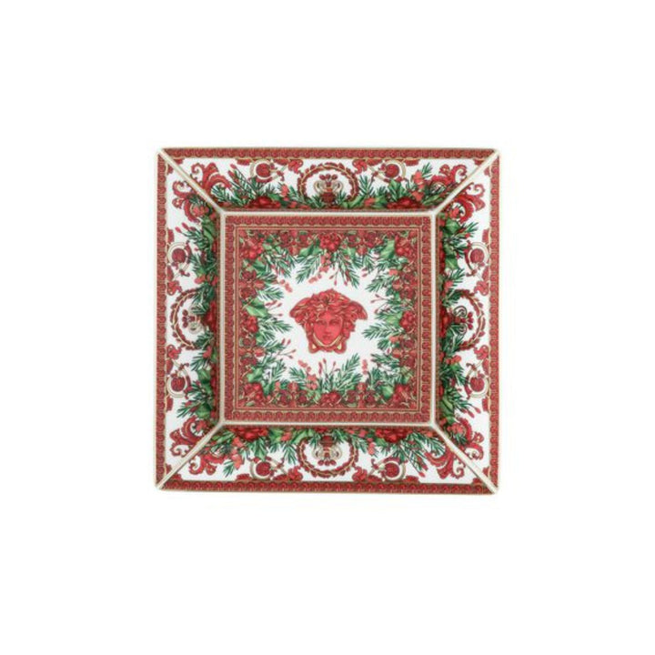 Love Baroque Holiday Tray Square