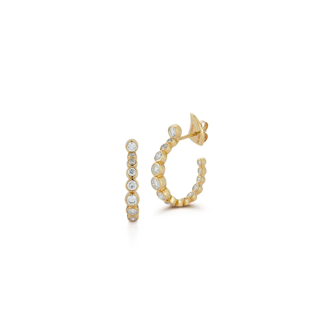 Lucerne Hoop - 1.24ct 18KY