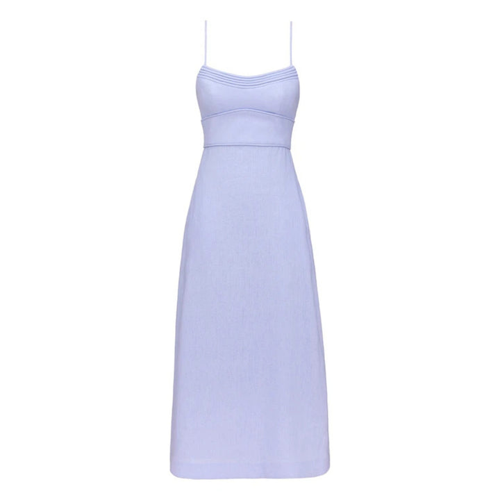 Luna Midi Dress in Sky