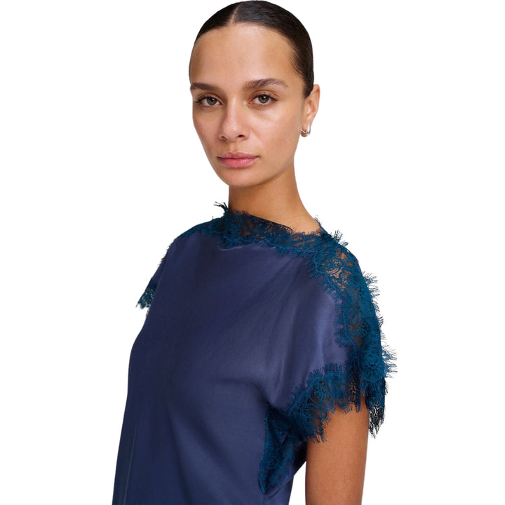 Luna Top in Ash Blue/Ash Blue