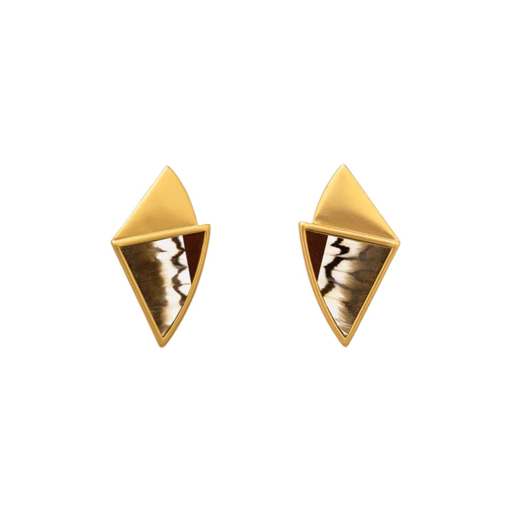 Luna Triangle Drop Earring