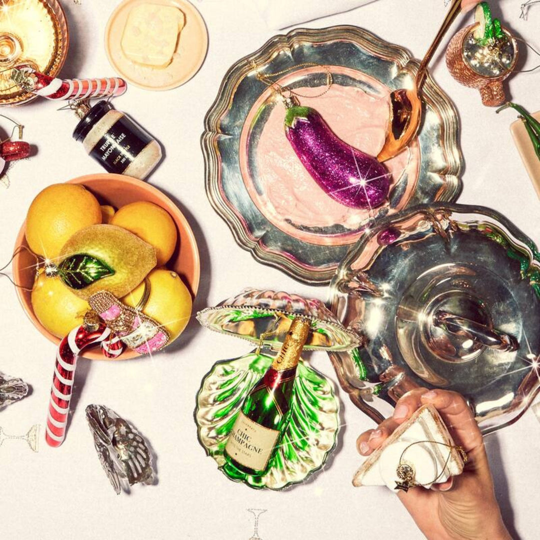 Luxury Champagne Bottle Ornament