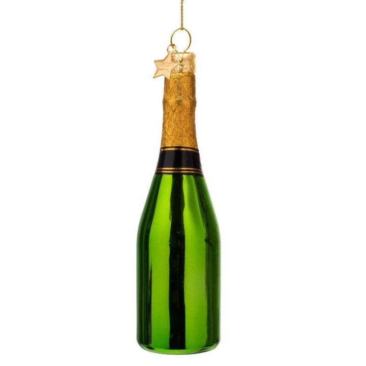 Luxury Champagne Bottle Ornament