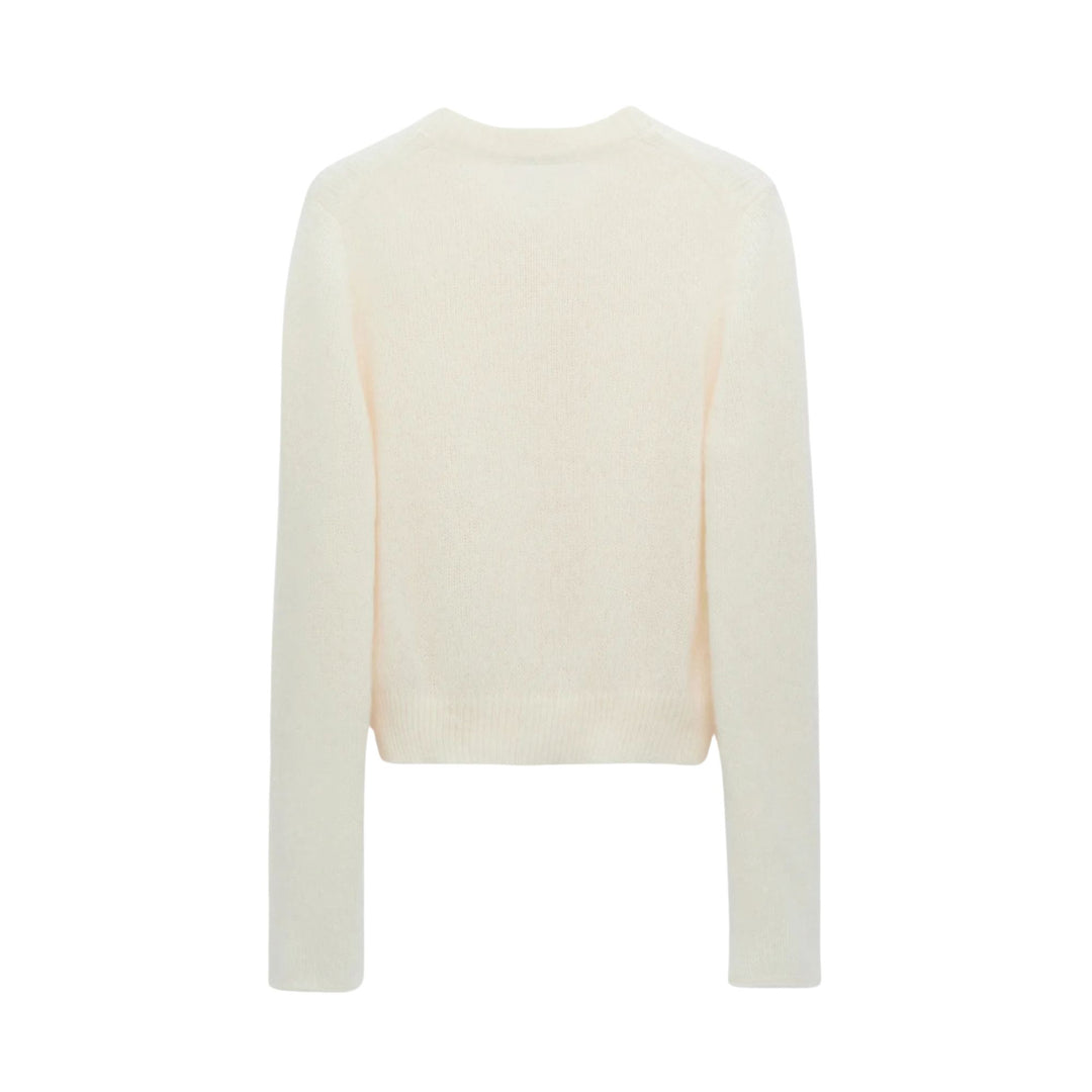 Luxury Love Cardigan in camellia white