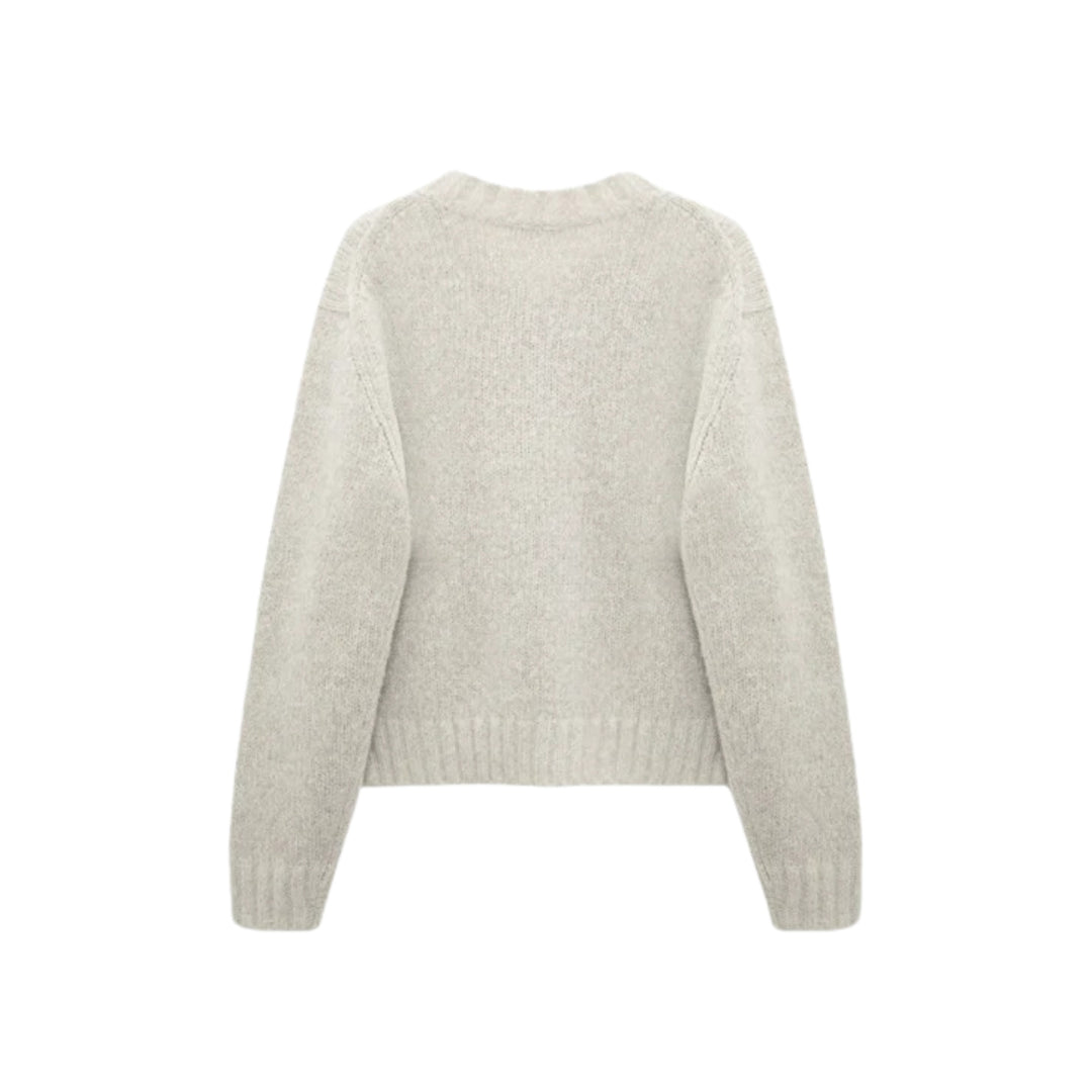 Luxury Love Pullover in Champignon in Champignon