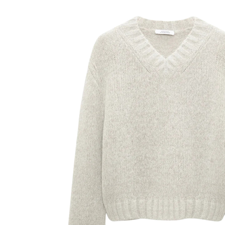 Luxury Love Pullover in Champignon in Champignon