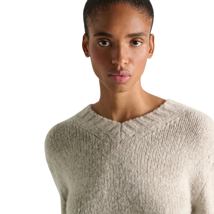Luxury Love Pullover in Champignon in Champignon