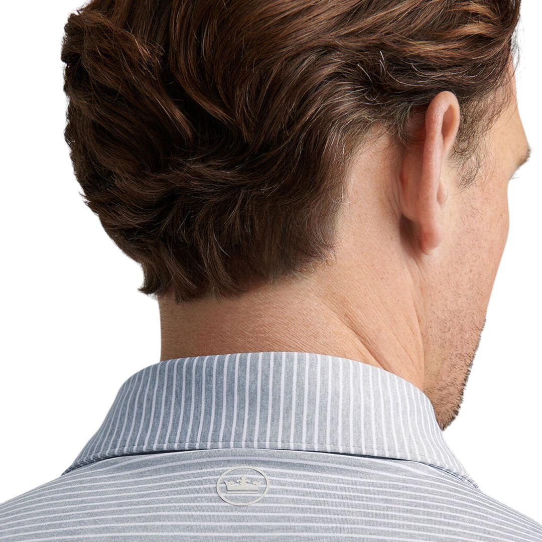 Ballad Performance Jersey Polo in Gale Grey