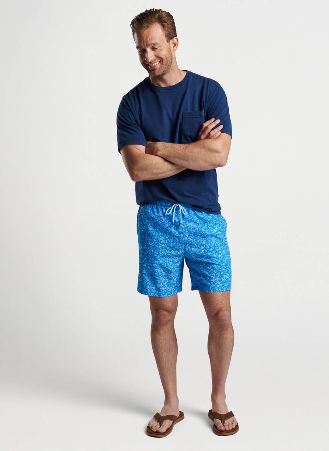Henri Botanical Swim Trunk