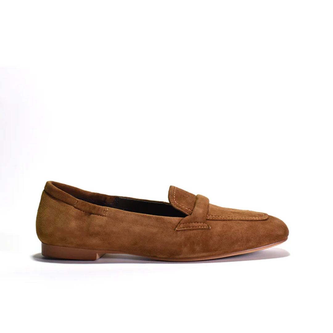 Myla Loafer in Black Suede