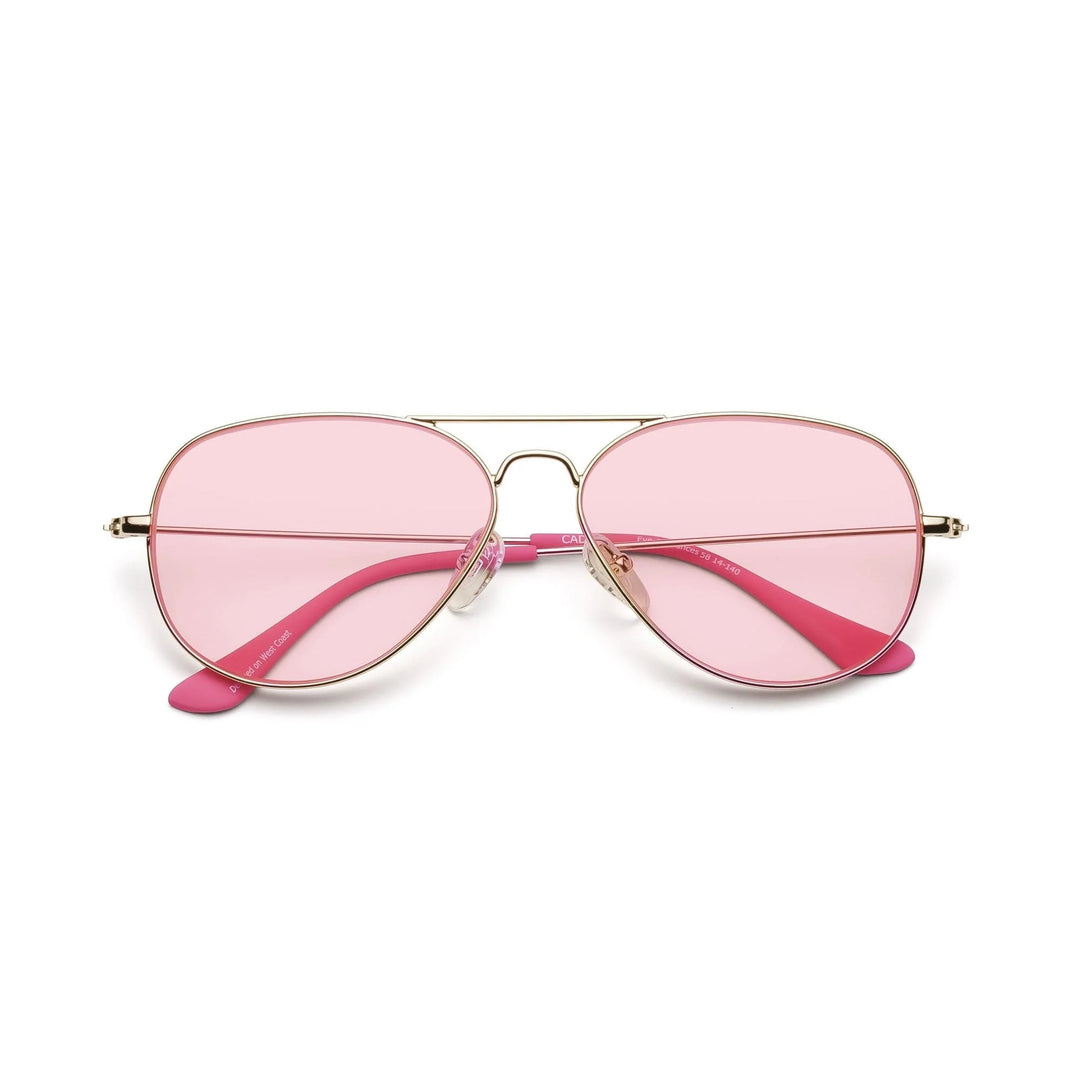 Mabuhay Reading Glasses in Polished Gold Rose