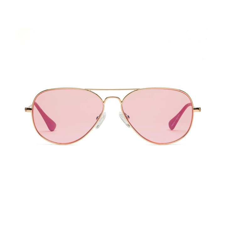 Mabuhay Reading Glasses in Polished Gold Rose