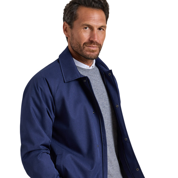 Maddox City Coat in Navy