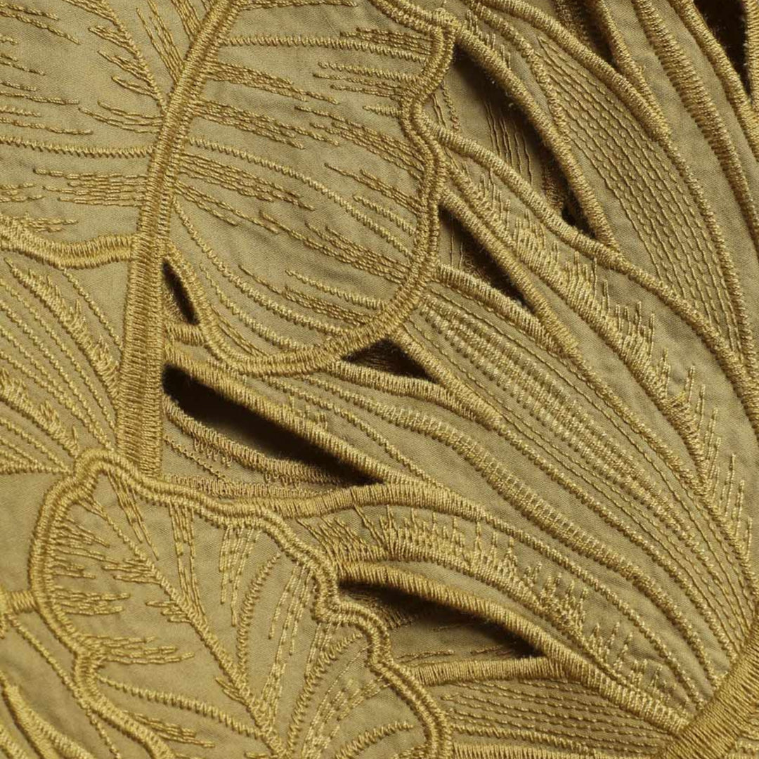 Mahon Embroidered Shirt in Moss
