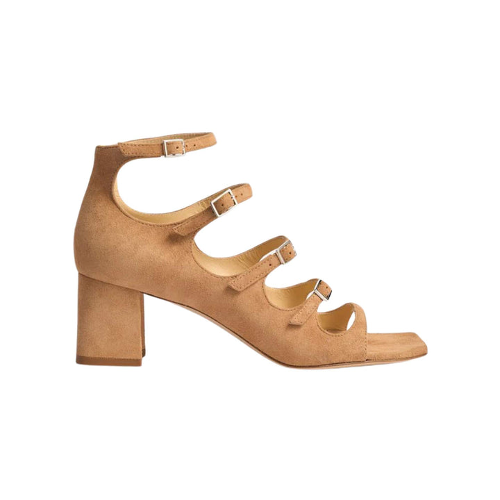 Francine Block Sandal - Caramel