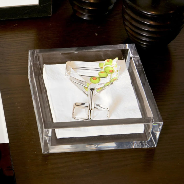 Martini Cocktail Napkin Holder