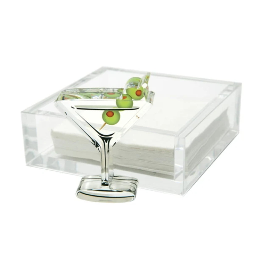 Martini Cocktail Napkin Holder